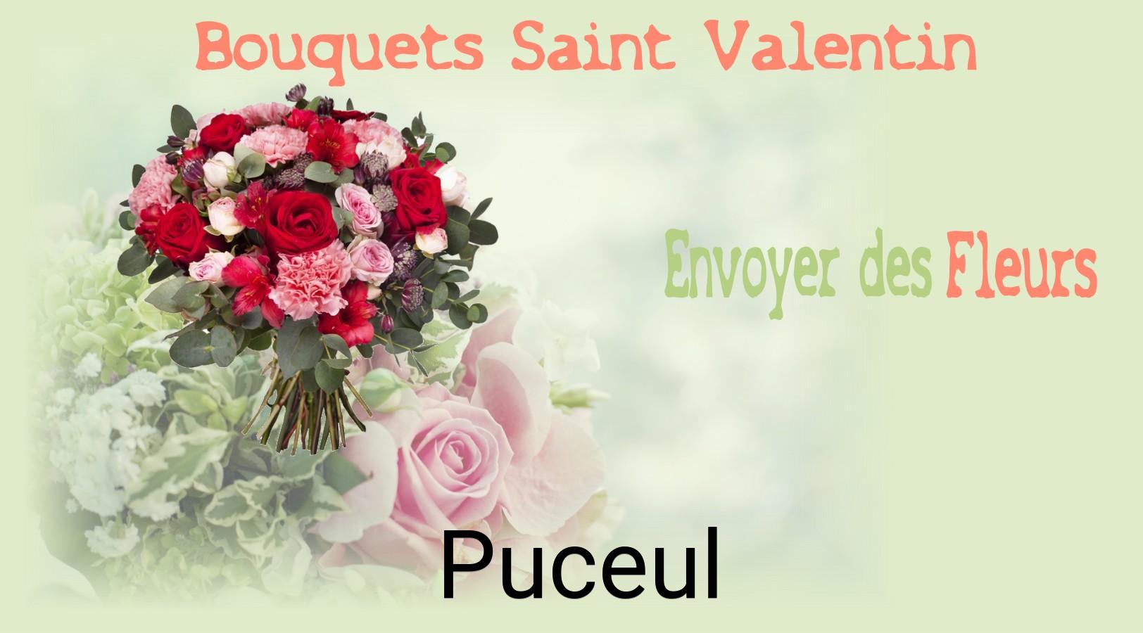 Roses de Saint-Valentin livrées à Puceul
